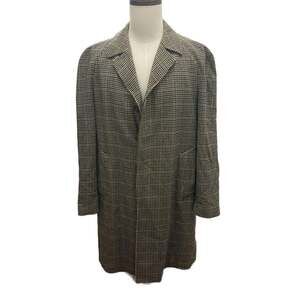 Dunn & Co. West of England All Wool Shower Resistant Houndstooth Overcoat